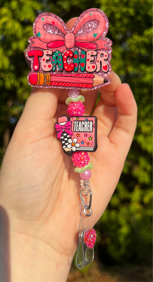 Teacher Badge Reel
